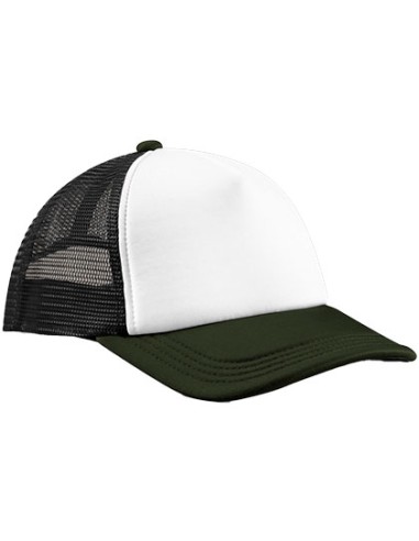 BEE-B639-Retro 5 Panel Trucker